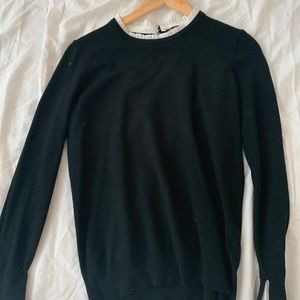 Black and dress sweater